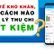 Kinh tế khó khăn, dùng ứng dụng để quản lý thu chi tiết kiệm
