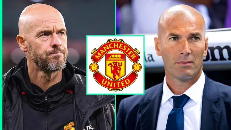 Zidane phù hợp để thay thế Ten Hag dẫn dắt Man United