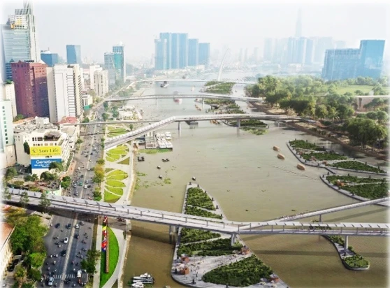 Tư vấn Pháp: 'Đảo vườn nổi giữa sông Sài Gòn sẽ là công trình độc đáo của TP.HCM'