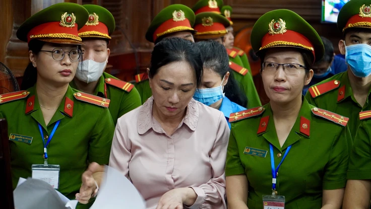 Từ trại tạm giam, bà Trương Mỹ Lan gửi đơn kháng cáo bản án sơ thẩm