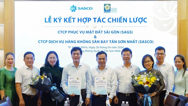 SASCO- SAGS: Hai thương hiệu lớn ngành Hàng không ký kết hợp tác chiến lược