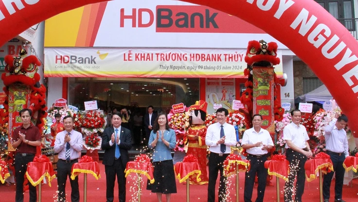 Mở thêm chi nhánh tại Thủy Nguyên, HDBank góp động lực cùng mục tiêu lớn của Hải Phòng