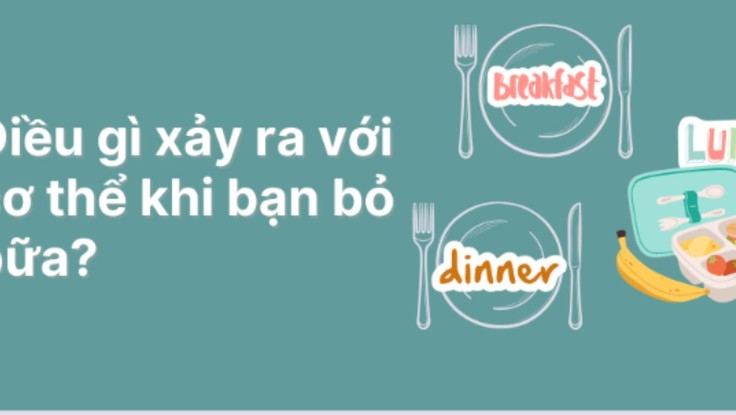 Điều gì xảy ra với cơ thể khi bạn bỏ bữa?