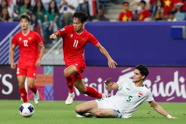 Trực tiếp U-23 Việt Nam 0-1 U-23 Iraq: Bàn thắng trên chấm 11m (Hiệp 2)