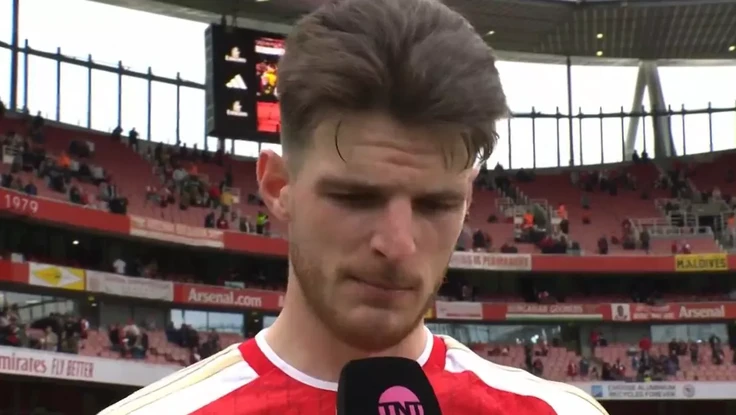 Declan Rice nổi giận trong phòng thay đồ, Arsenal cần điều kỳ diệu