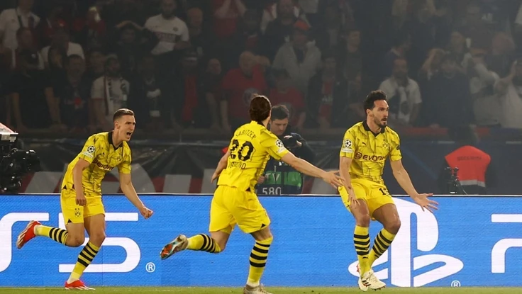 Hạ gục PSG, Borussia Dortmund vào chung kết Champions League