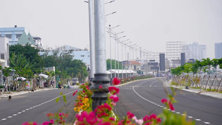 Hình ảnh đường ven sông Đồng Nai gần 2.000 tỉ đi qua biệt thự cổ 100 tuổi 