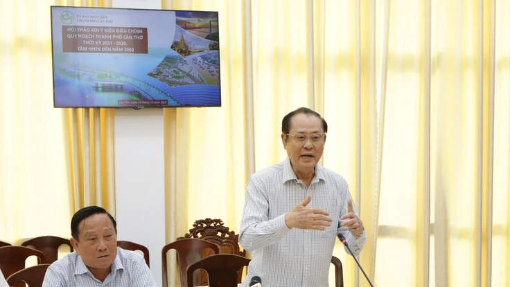Nguyên lãnh đạo, chuyên gia hiến kế để Cần Thơ là thành phố 'dẫn dắt' vùng ĐBSCL