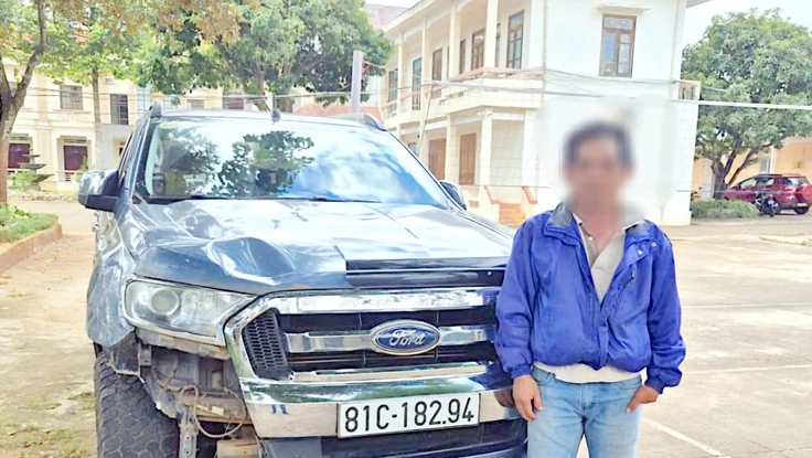 Người đàn ông ra đầu thú sau khi lái xe bán tải tông chết rồi bỏ trốn