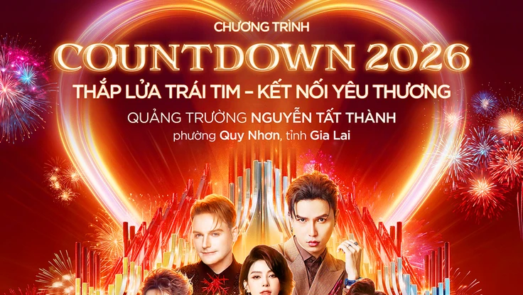 Hứa hẹn bùng nổ chương trình Gia Lai Countdown 2026 tối 31-12