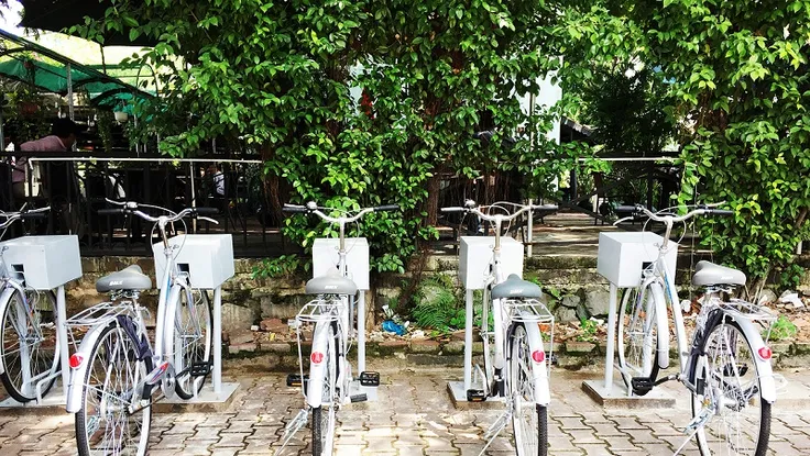 QTSC triển khai hệ thống xe đạp thông minh 