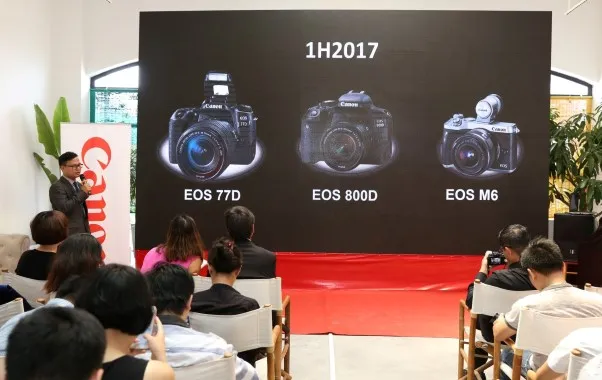 Canon giới thiệu loạt máy ảnh công nghệ mới