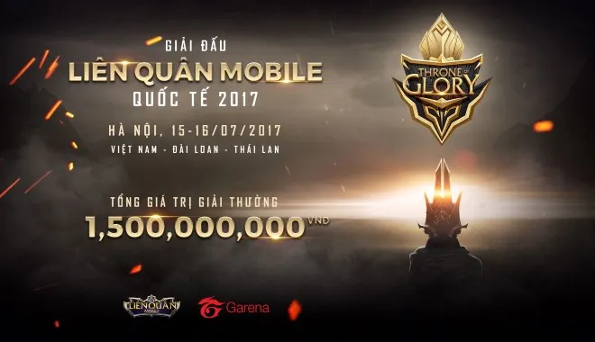 Giải đấu quốc tế Liên Quân Mobile cho các game thủ 