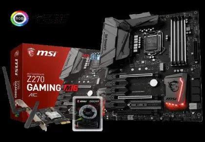 MSI giới thiệu dòng bo mạch chủ Z270 Gaming M6 AC mới 