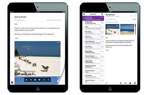 Yahoo Mail không hoạt động nếu bị chặn quảng cáo