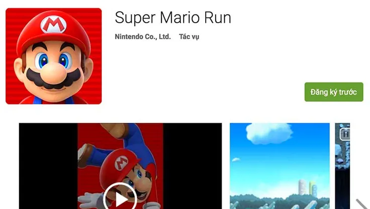 Cẩn trọng các ứng dụng giả mạo Super Mario Run