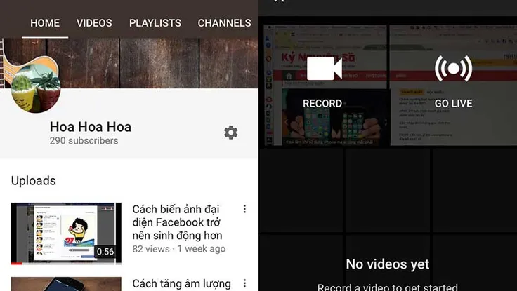 Mẹo phát video trực tiếp trên YouTube