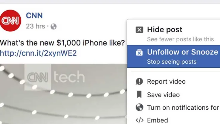 Facebook cho phép tạm thời ‘nghỉ chơi’ bạn bè