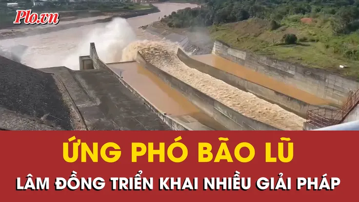 Thủy điện tại Lâm Đồng đồng loạt hạ mực nước hồ, sẵn sàng ứng phó bão lũ