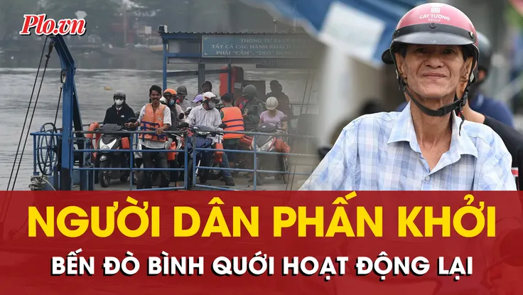 Ngày đầu bến đò Bình Quới hoạt động trở lại sau 1,5 năm tạm ngưng