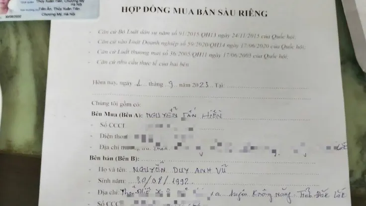 Truy nã người lừa bán vườn sầu riêng 'vịt giời' cho nhiều người