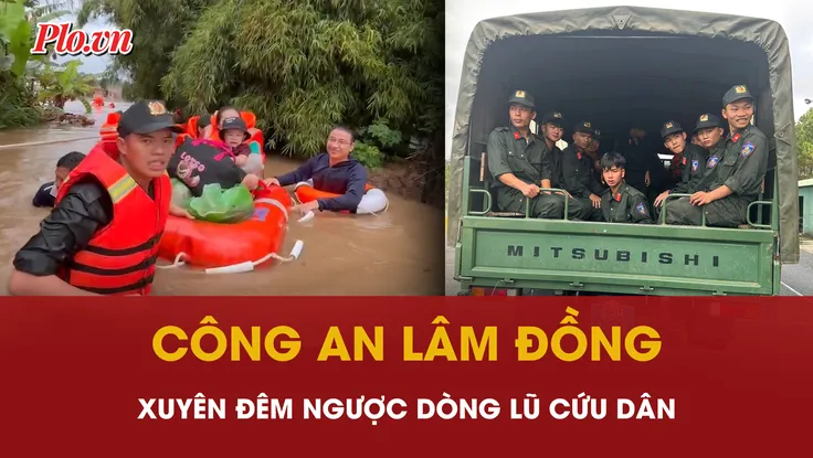 Xuyên đêm ngược dòng lũ dữ cứu dân