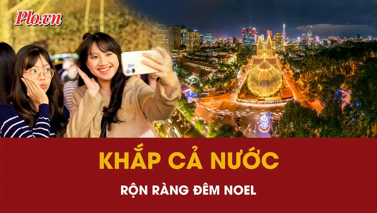 Người dân cả nước hân hoan xuống phố đón Giáng sinh