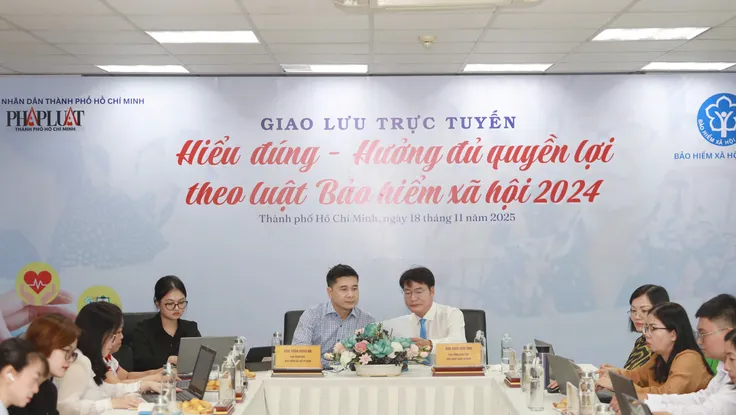 Giao lưu trực tuyến: Hiểu đúng - Hưởng đủ quyền lợi theo Luật Bảo hiểm xã hội 2024