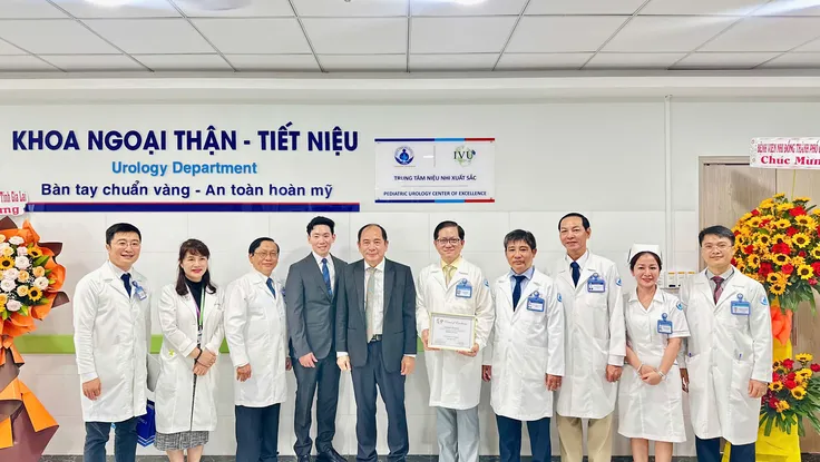 Việt Nam lần đầu tiên có Trung tâm Niệu nhi xuất sắc tại TP.HCM
