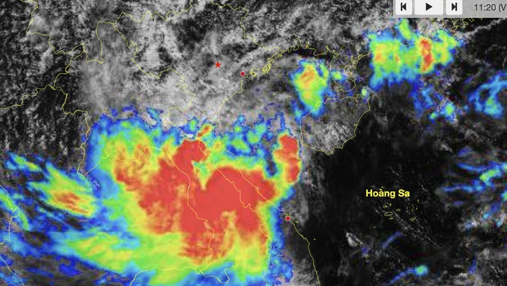 Chiều tối nay bão số 6 đổ bộ Hà Tĩnh - Quảng Bình