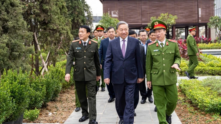 Tổng Bí thư Tô Lâm thăm, làm việc tại Trung tâm Dữ liệu Quốc gia