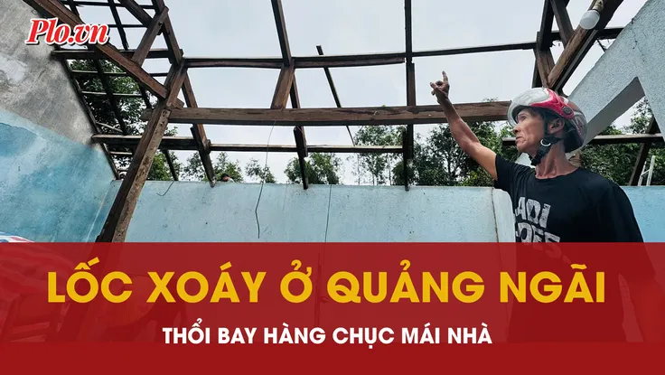 lốc xoáy, tốc mái, Quảng Ngãi