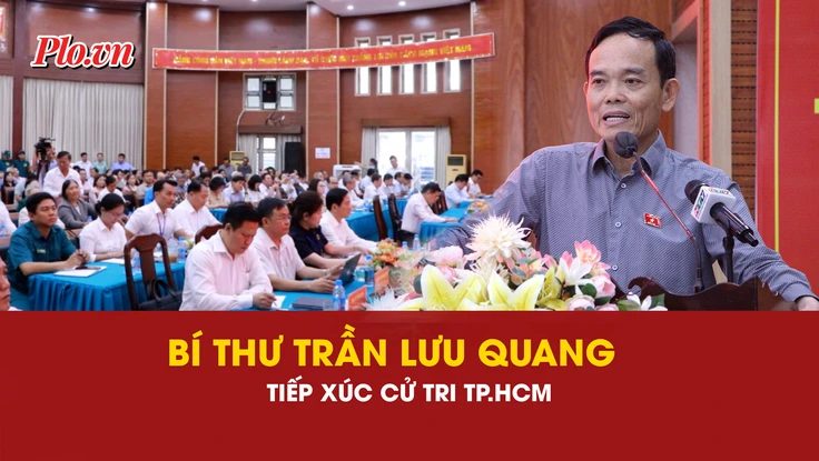 Trần Lưu Quang, tiếp xúc cử tri, TP.HCM