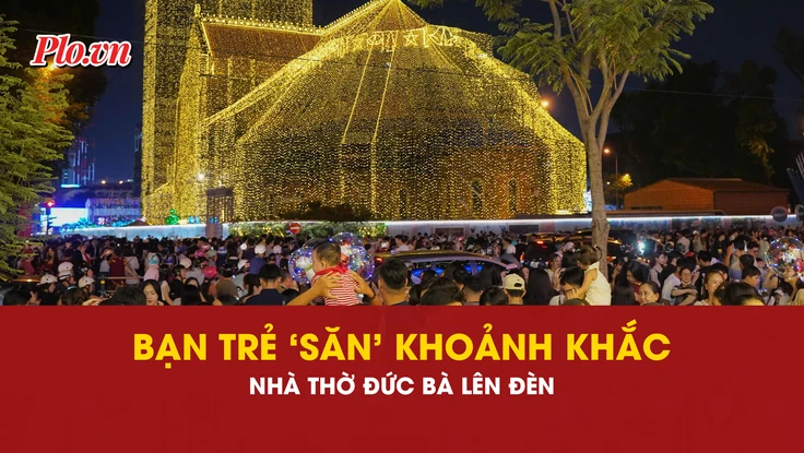 Nhà thờ Đức Bà, lên đèn, giáng sinh
