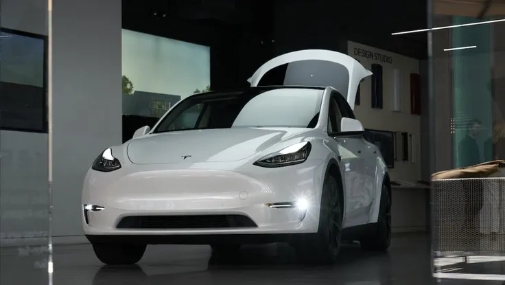 Ô tô điện Tesla Model Y 2022 vượt trội công nghệ so với Volvo C40