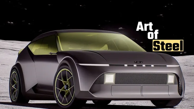 Mẫu xe điện có nội thất từ rác thải đại dương của Hyundai vừa trình làng