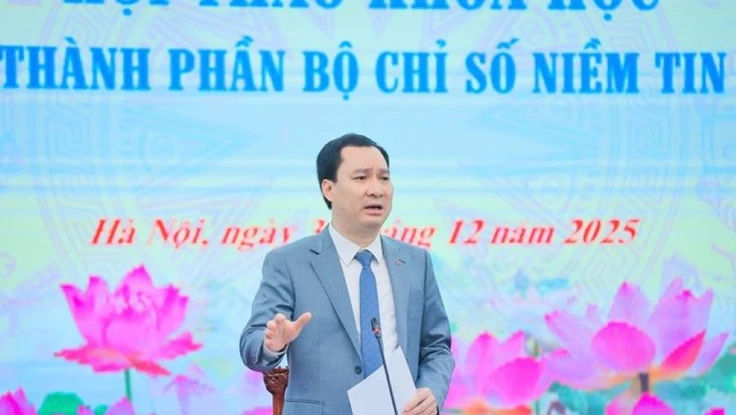 Chỉ số niềm tin xã hội cấp tỉnh được xây dựng theo chỉ đạo của Tổng Bí thư