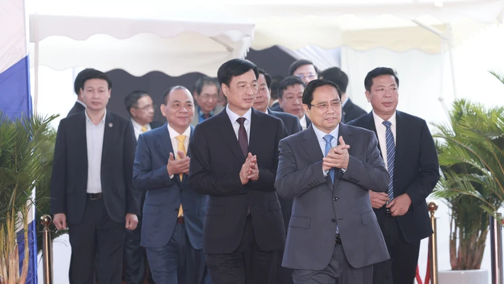 Thủ tướng Phạm Minh Chính dự Lễ khởi công Khu đô thị thể thao Olympic Hà Nội