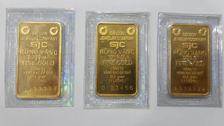 SJC được gia công vàng miếng SJC bị trầy xước