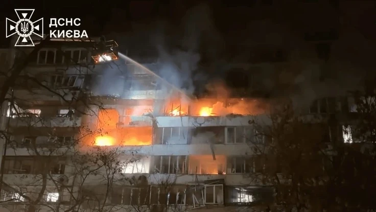 Tên lửa Kinzhal, Iskander, Kalibr ồ ạt dội vào thủ đô Kiev