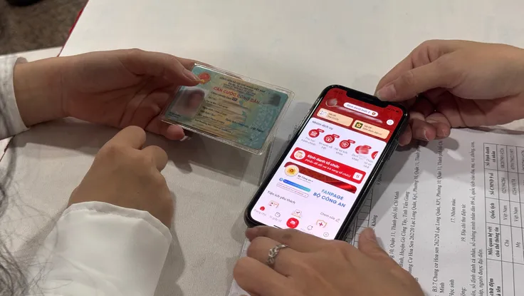 Làm thủ tục đổi thẻ căn cước ngay trên ứng dụng VNeID