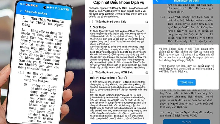 Soi 'luật chơi' mới của Zalo dưới lăng kính pháp lý