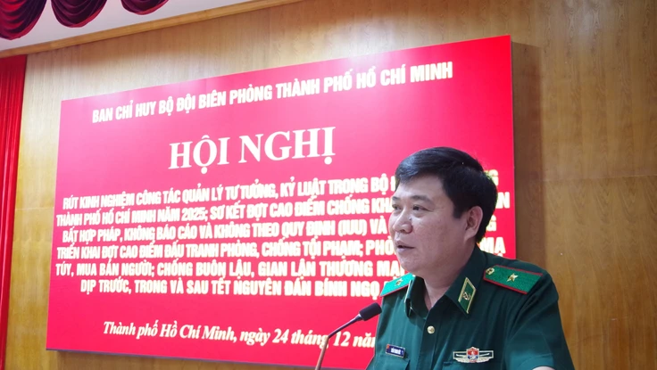 TP.HCM cập nhật 4.466 tàu cá vào phần mềm quản lý của Bộ đội Biên phòng