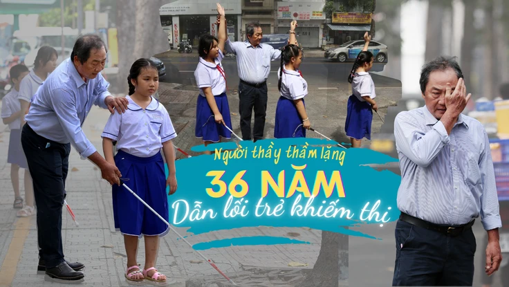 Người thầy 36 năm đi tìm 'ánh sáng' cho học trò khiếm thị ở Sài Gòn