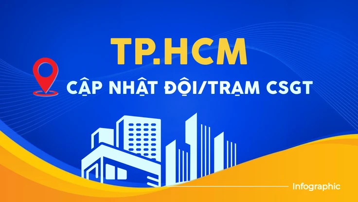 Infographic: Địa chỉ mới Đội/Trạm CSGT ở TP.HCM mà người dân cần lưu ý