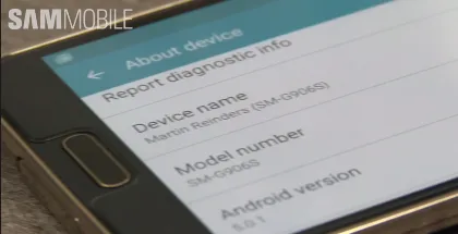 Video Note 4, Note Edge và S5 LTE-A chạy Android 5.0.1