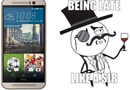 HTC M9 tiếp tục gặp sự cố về phần mềm