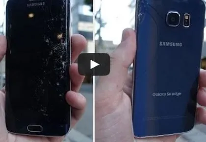 S6 Edge vẫn bị rạn màn hình nếu làm rớt