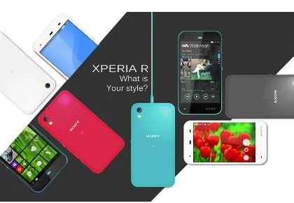 Concept Xperia R chạy dual OS tuyệt đẹp