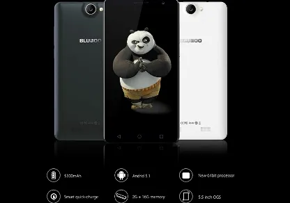 Smartphone pin 5.300mAh, chạy Android 5.1 